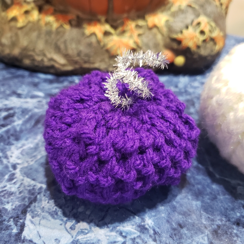 Handmade Knit Funky Pumpkins - Picture 7 of 11